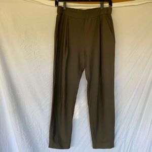 All Saints Aleida Trouser Olive Green Size 4